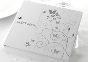 Butterfly Wedding Guest Book 6